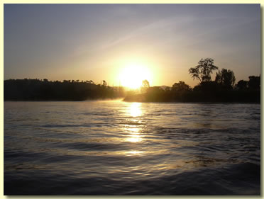Blue Nile Sunset